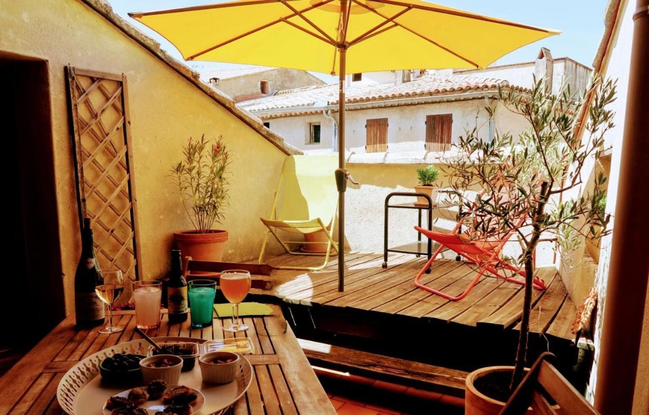 La Terrasse D'olea, Au Coeur Du Village Casa de Férias