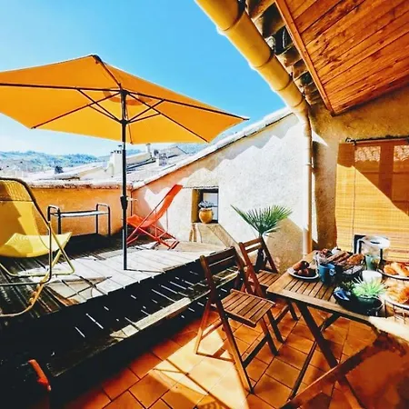 La Terrasse D'Olea, Au Coeur Du Village Buis-les-Baronnies Exterior foto