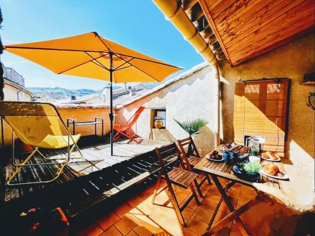 La Terrasse D'olea, Au Coeur Du Village *