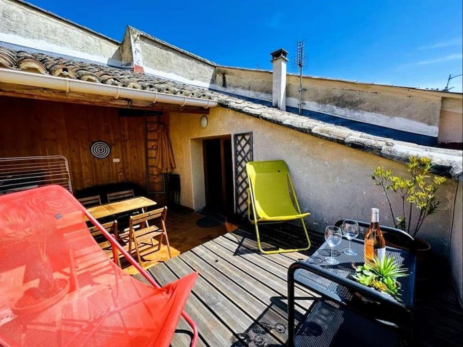 La Terrasse D'olea, Au Coeur Du Village Holiday home *
