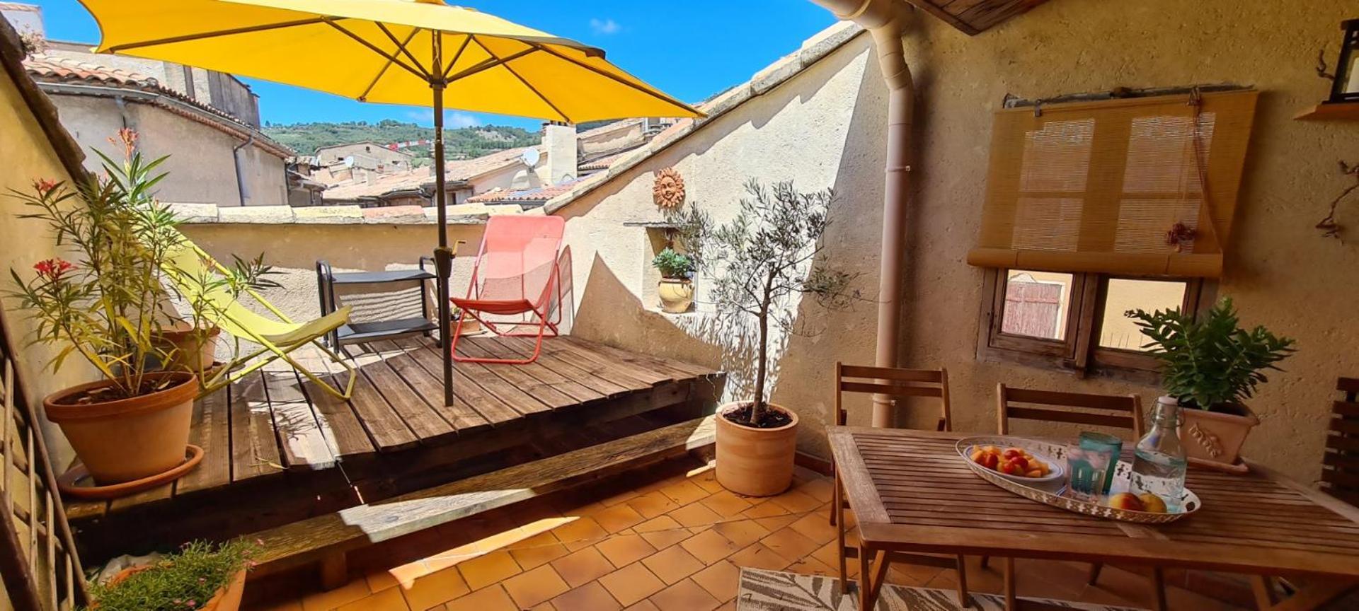 La Terrasse D'olea, Au Coeur Du Village Holiday home *